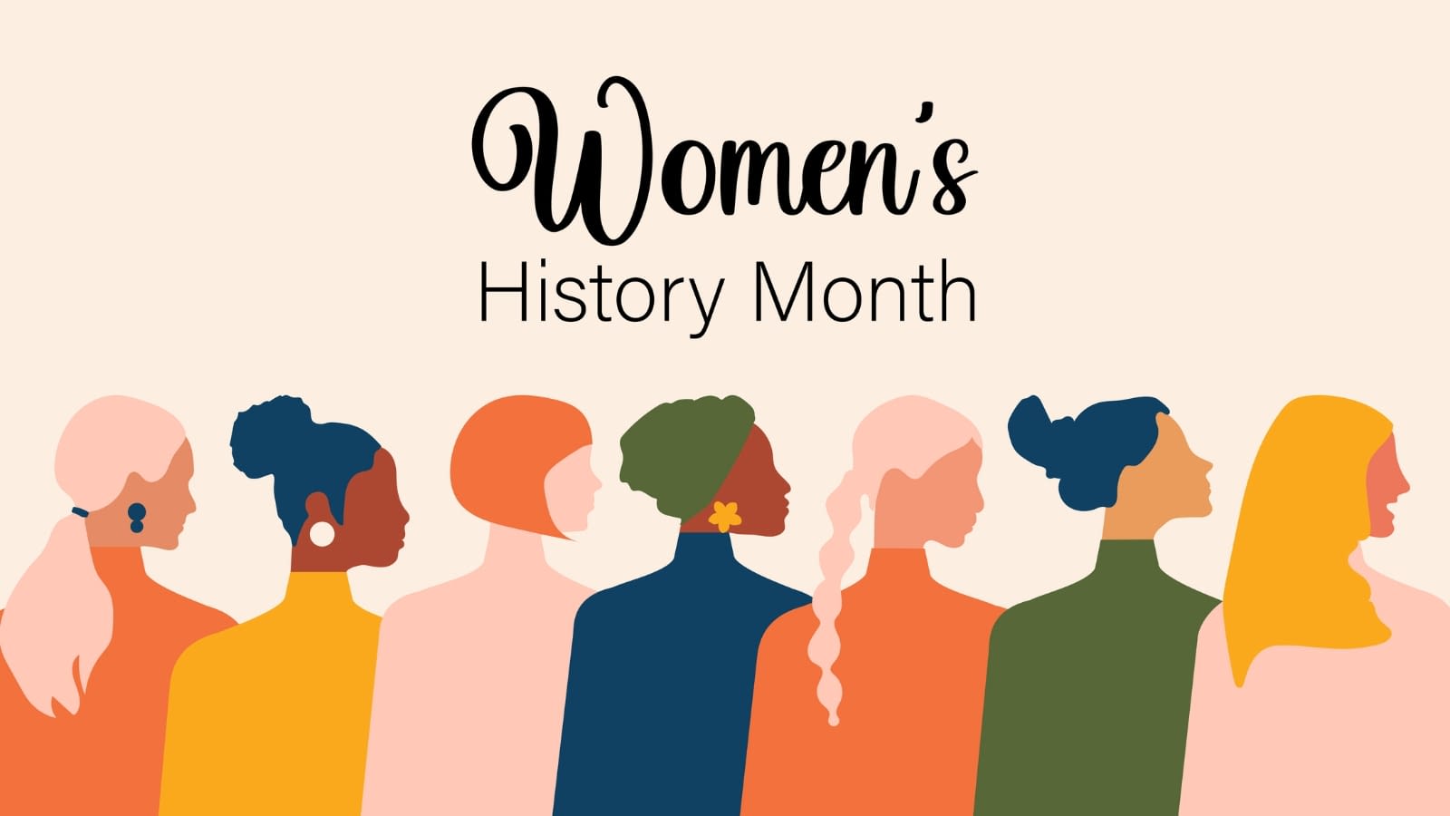 Women's History Month poster