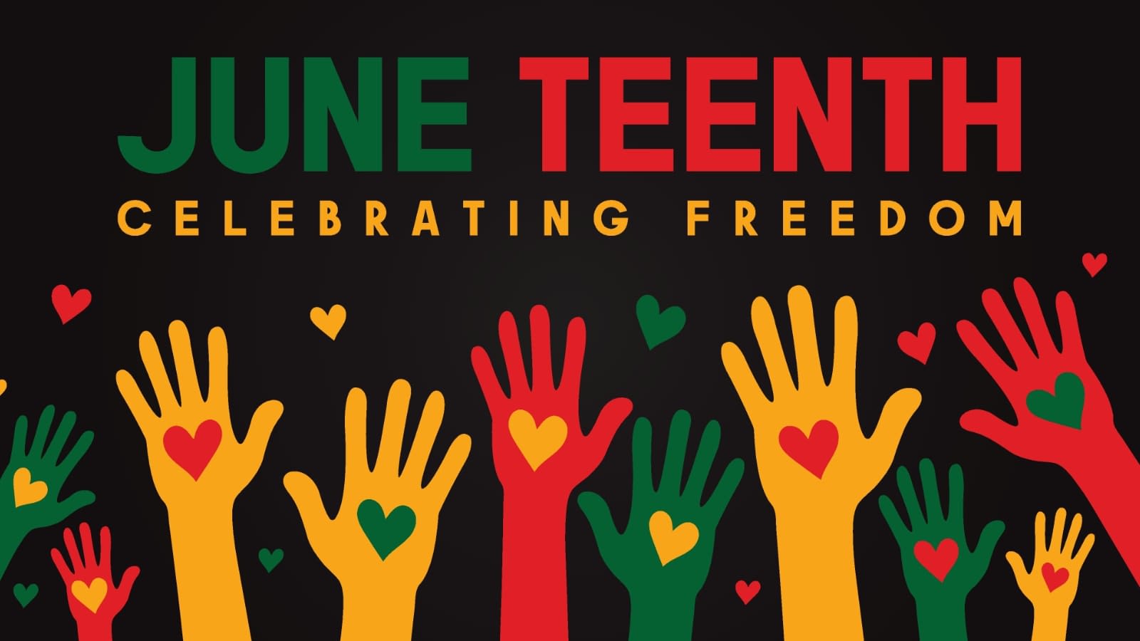 Juneteenth celebration poster